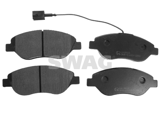 Brake Pad Set, disc brake - 70 11 6012 SWAG